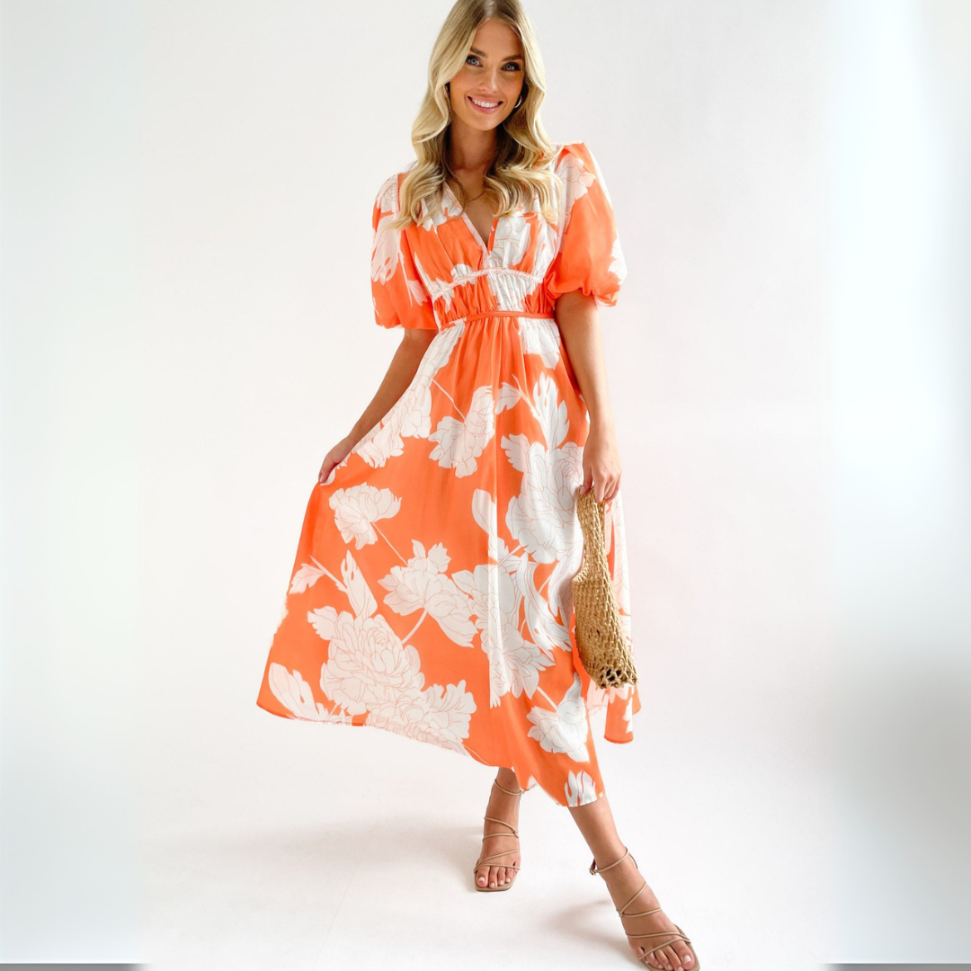 Elara Bloom | Zomerse Swing Jurk