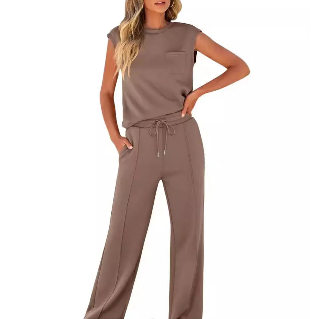 Senna Loungewear Set Bruin