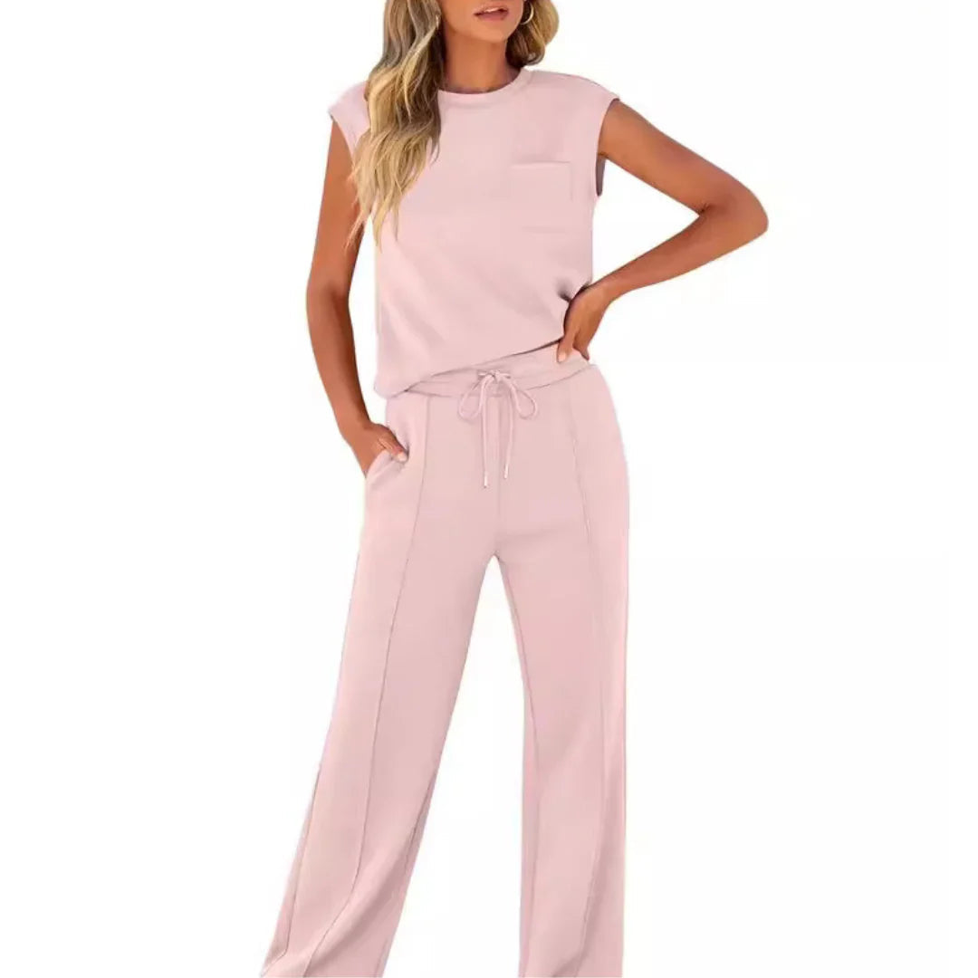 Senna Loungewear Set Roze