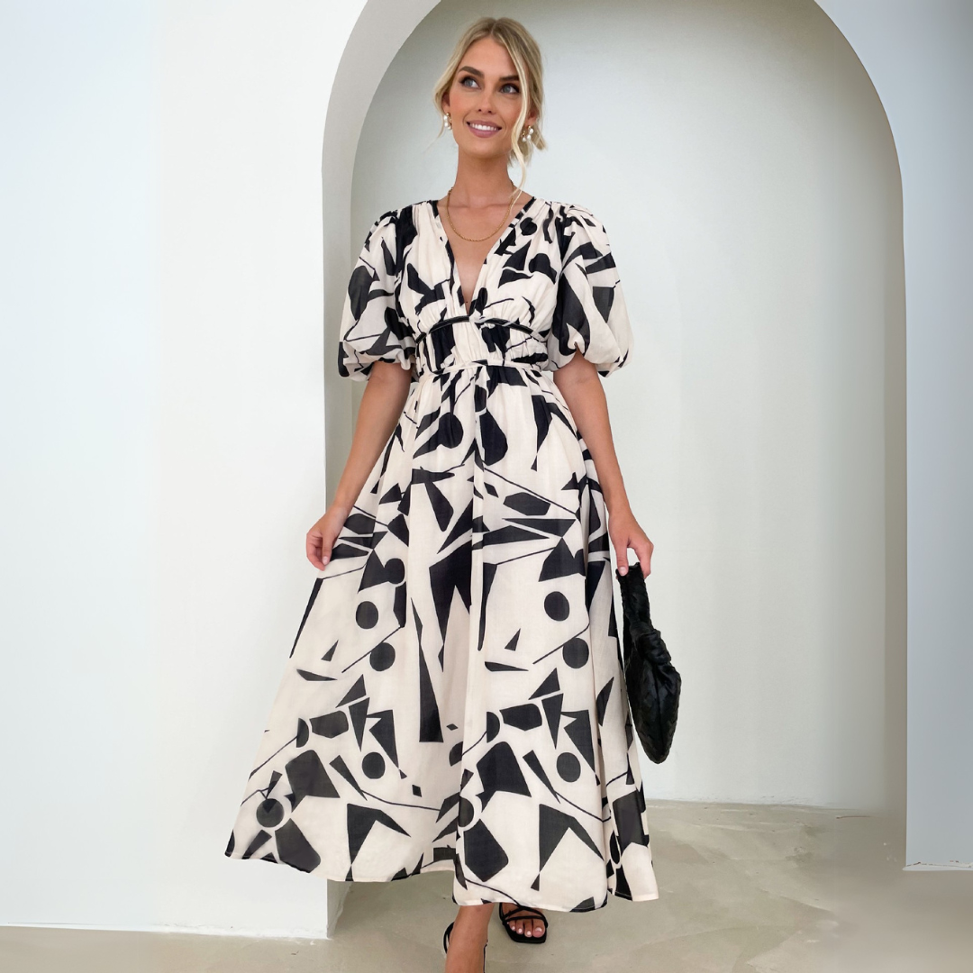 Elara Bloom | Zomerse Swing Jurk