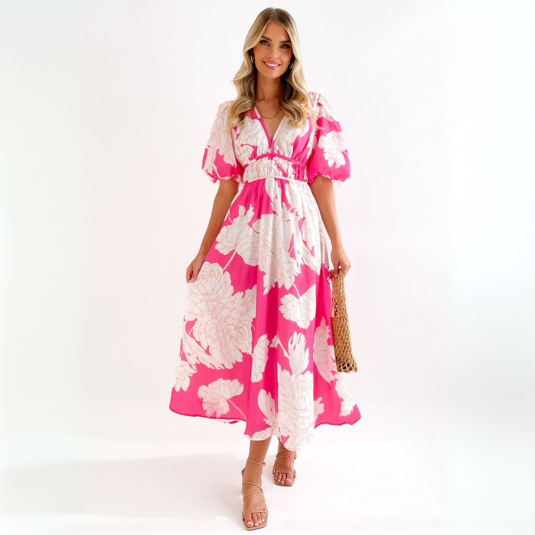 Elara Bloom | Zomerse Swing Jurk