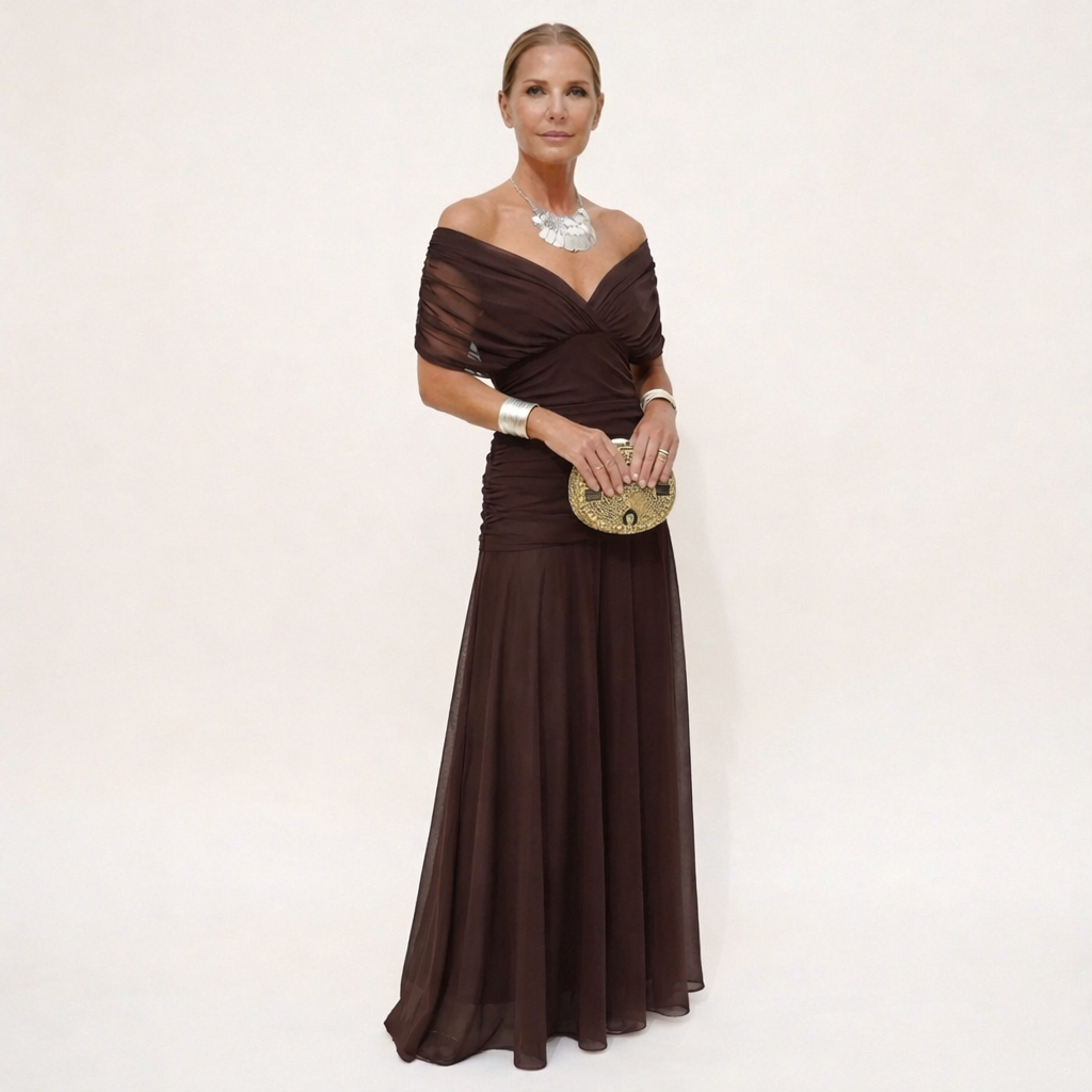 Kate | Romantische Chiffon Jurk