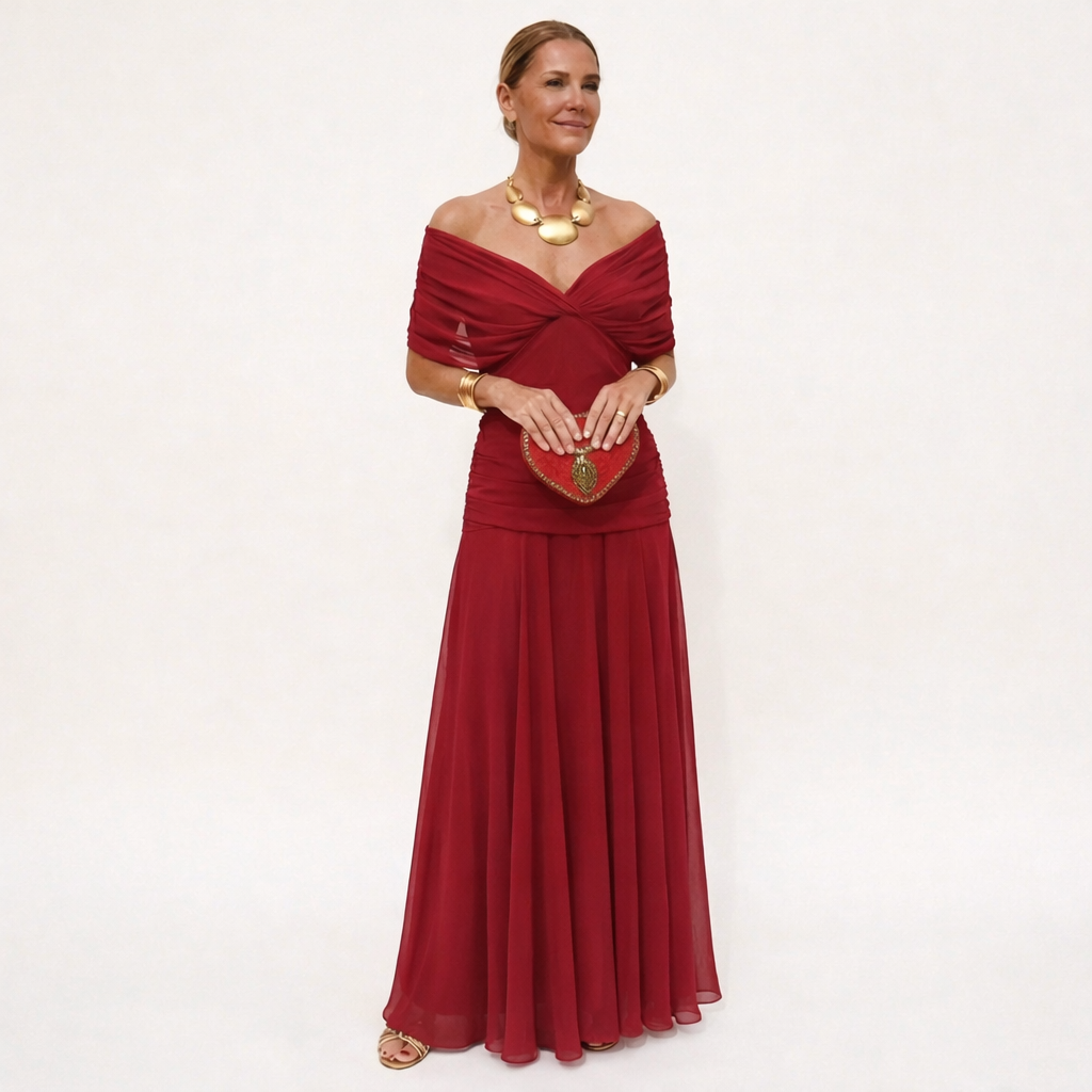 Kate | Romantische Chiffon Jurk