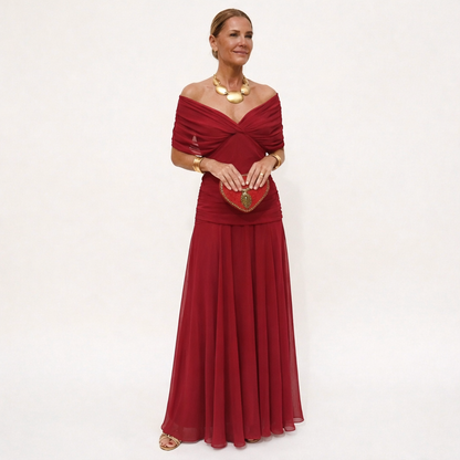 Kate | Romantische Chiffon Jurk